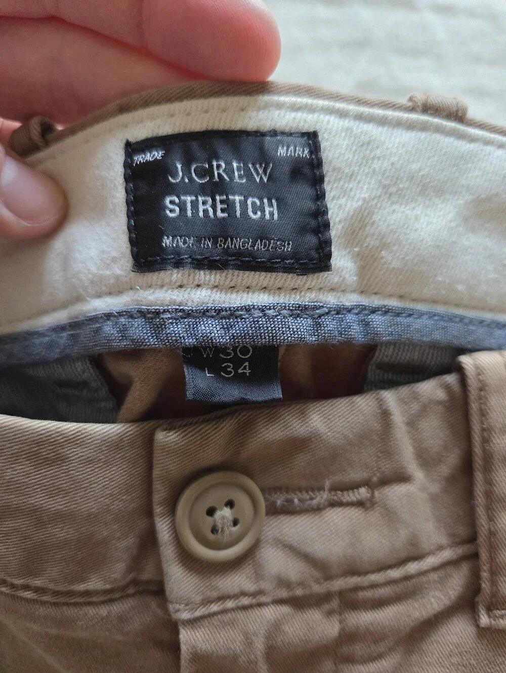 J. Crew Khaki Chinos
